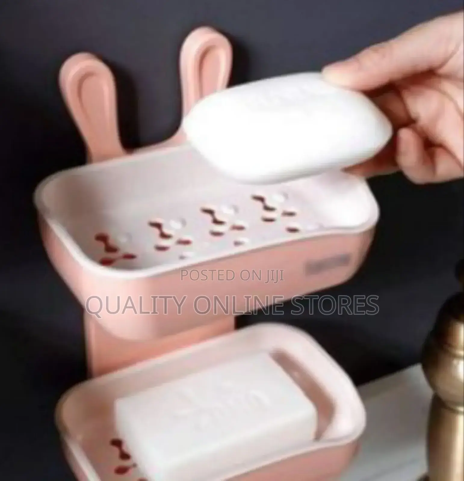 Plastic Double Soap Holder