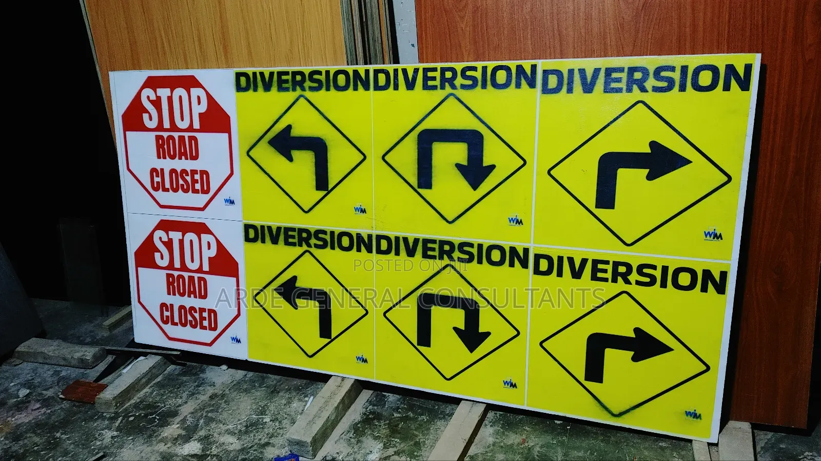 Road Construction Signage