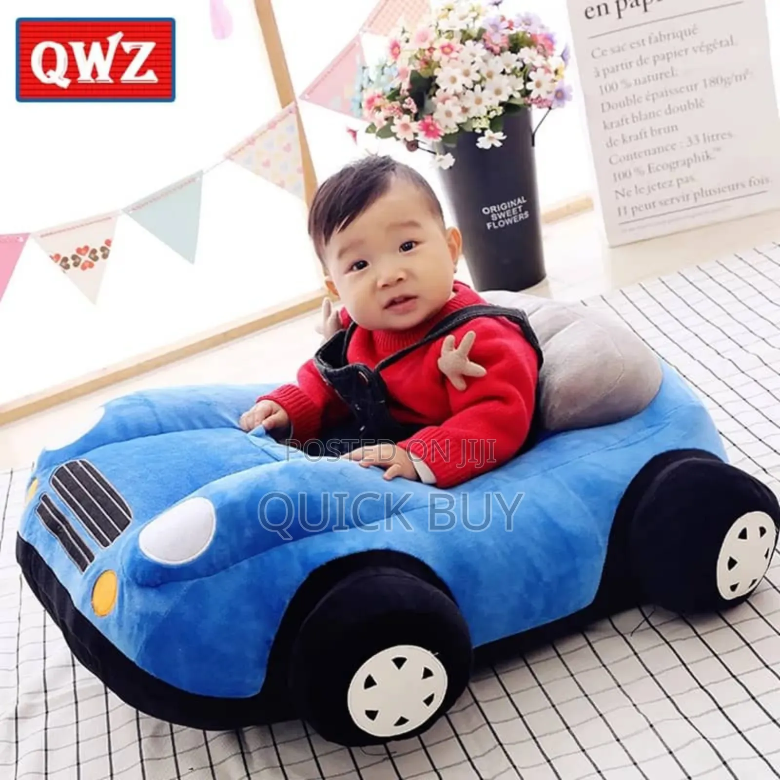 Car Cushion Baby Sitting Trainer