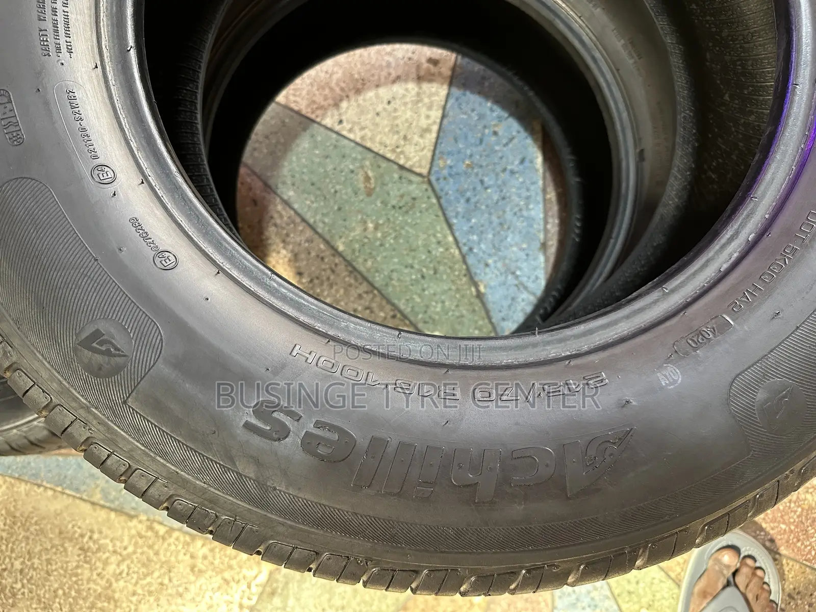 215/70r16 Achilles Foreign Used Tyres