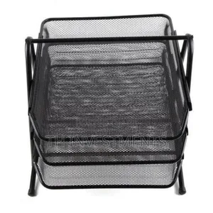 3-Tier Document Shelf Magazine Frame Paper Files Holder Tray