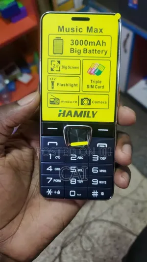 New Mobile Phone 4 GB Black