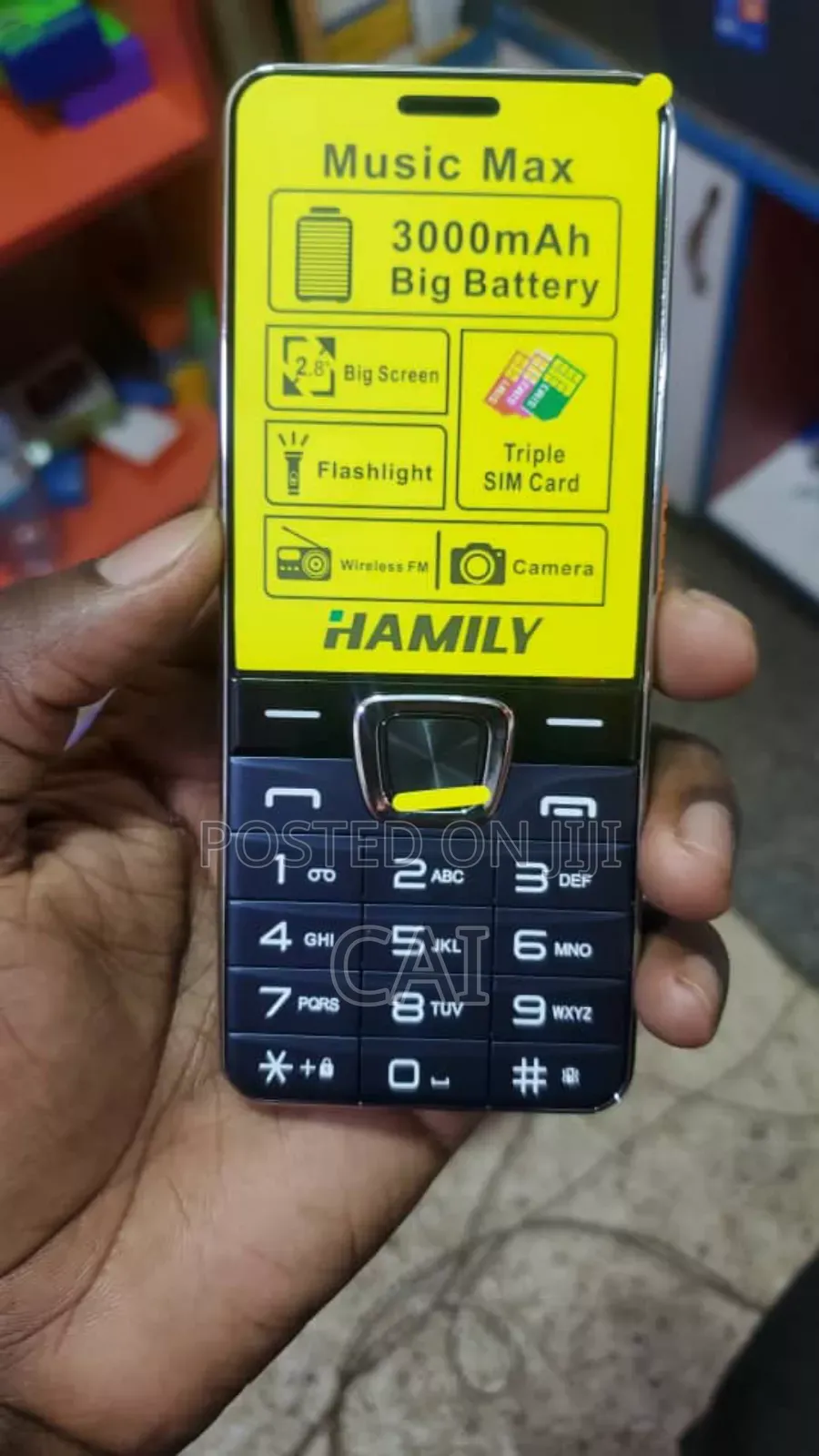New Mobile Phone 4 GB Black