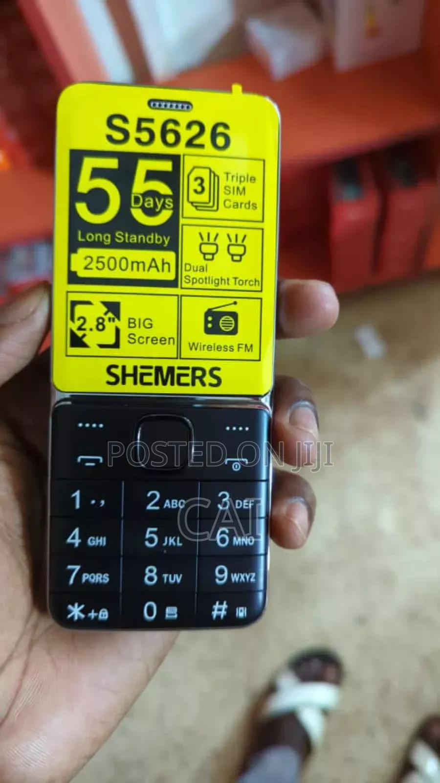 New Mobile Phone 8 GB Black