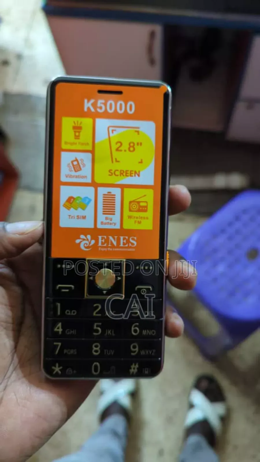 New Mobile Phone 8 GB Black