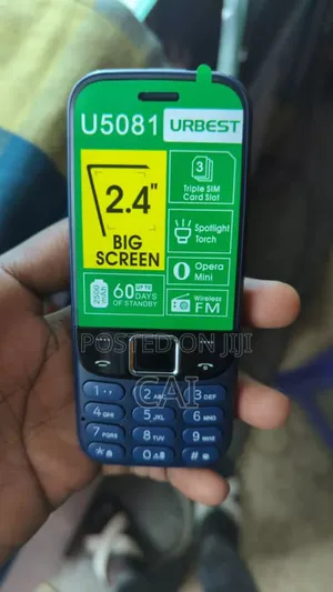 New Mobile Phone 4 GB Black