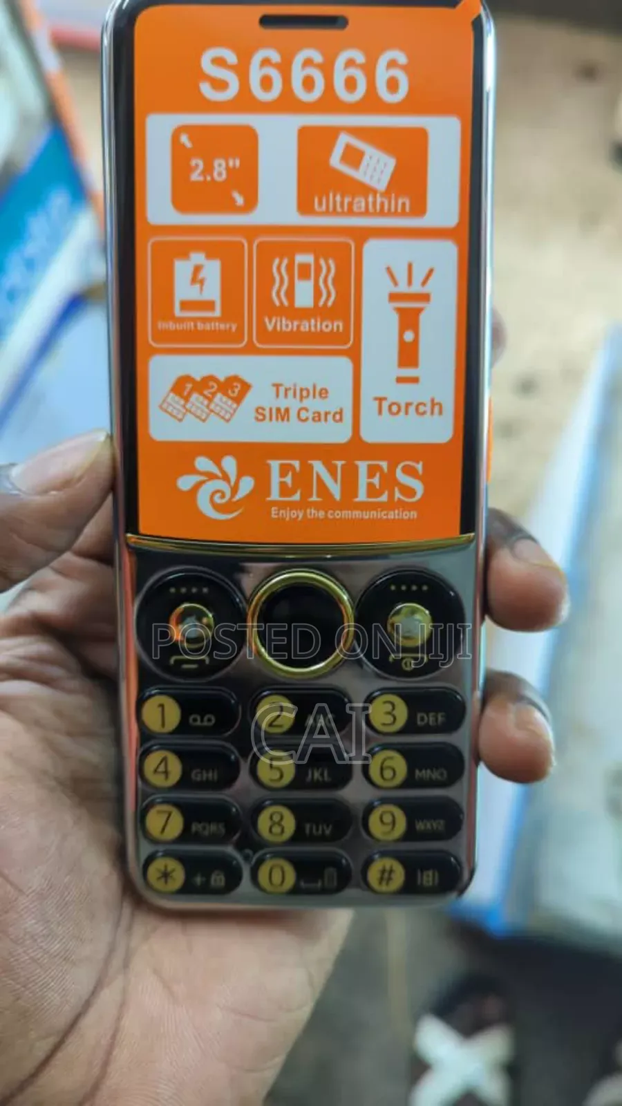 New Mobile Phone 8 GB Black