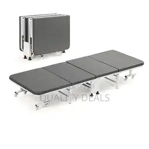 Single Folding Bed With Foam Mattress