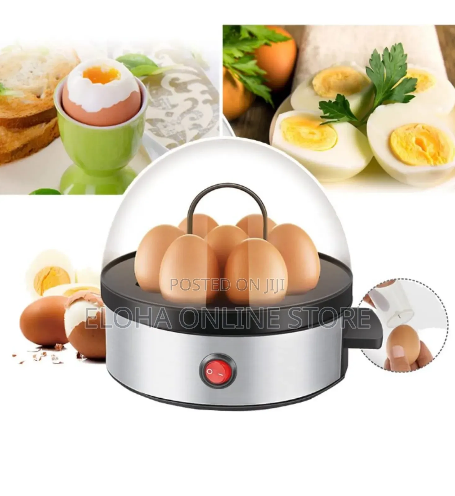 Multifunctional 7 Capacity Egg Boiler