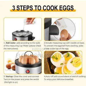 Multifunctional 7 Capacity Egg Boiler