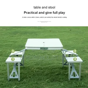 Photo - Portable Foldable Table for Camping
