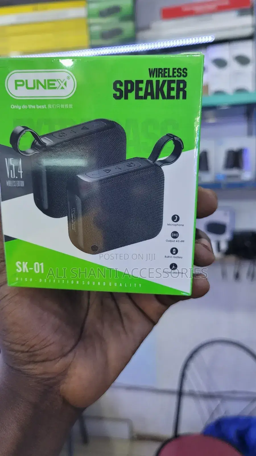 Punex Portable Pure Bass Speaker
