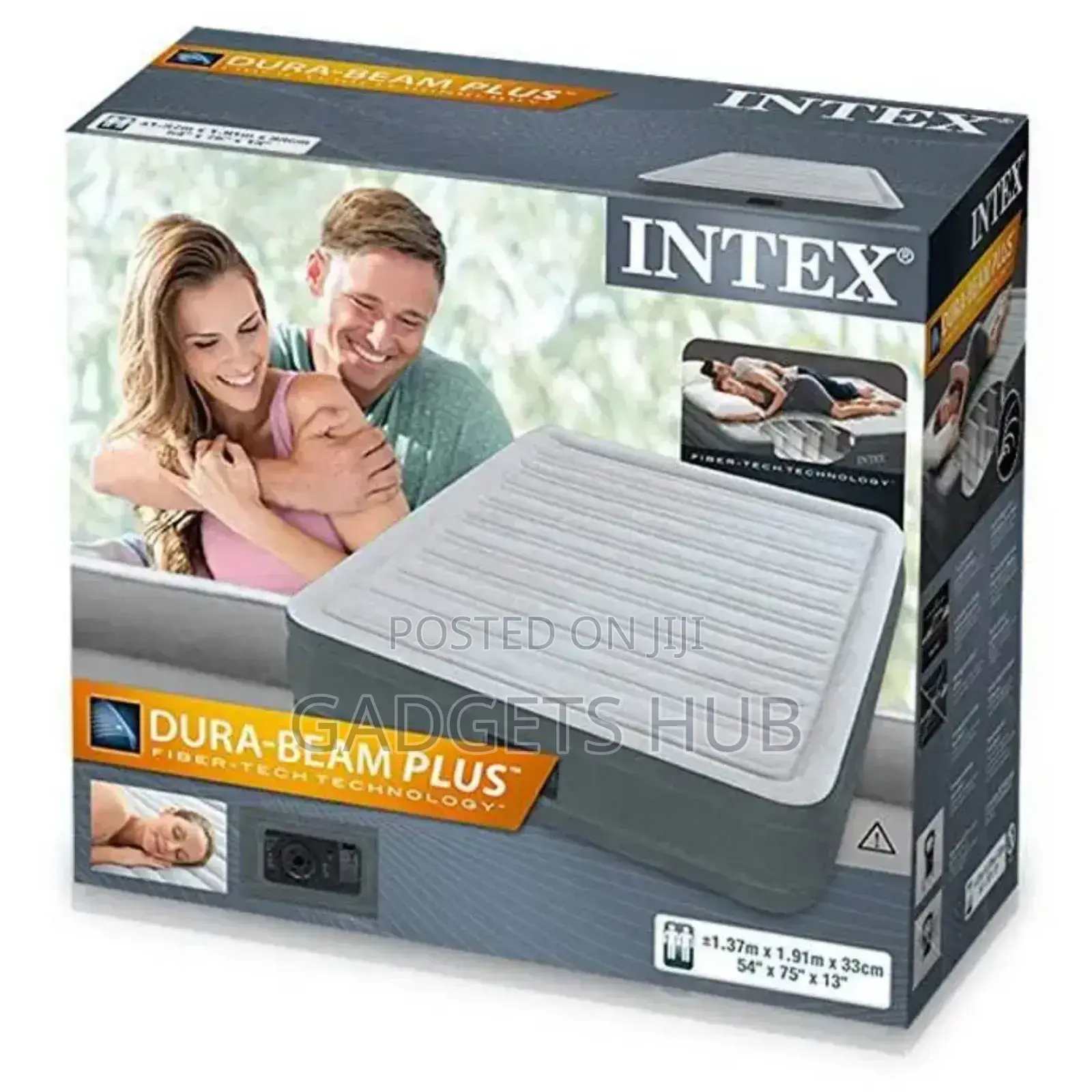 Airbed With Bip Indoor/Outdoor Inflatable Bed Camping