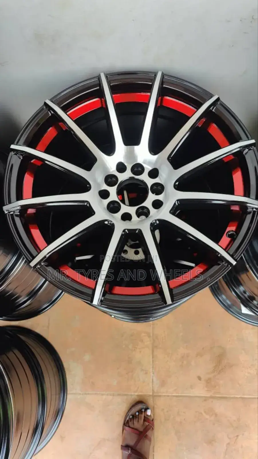 It's Size 17 Offset Subaru Very Nice Looking N Strong .