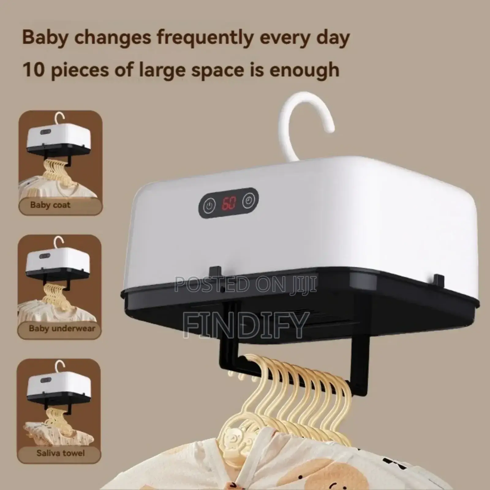 Portable Home Clothes Dryer Machine Folding Hanging