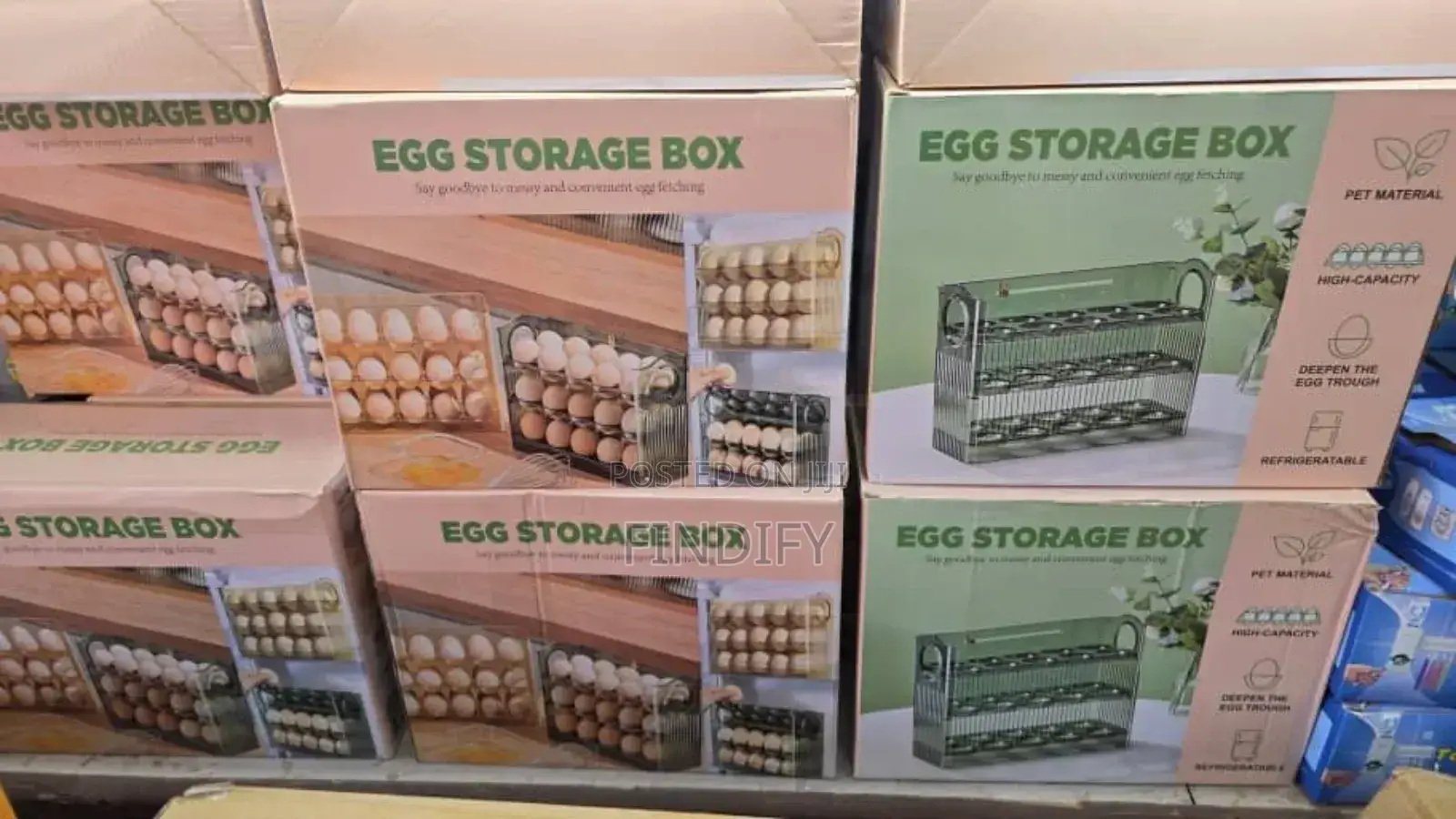 Transparent Egg Holder Box Egg
Storage Rack