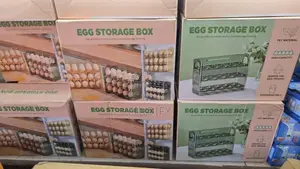 Transparent Egg Holder Box Egg
Storage Rack
