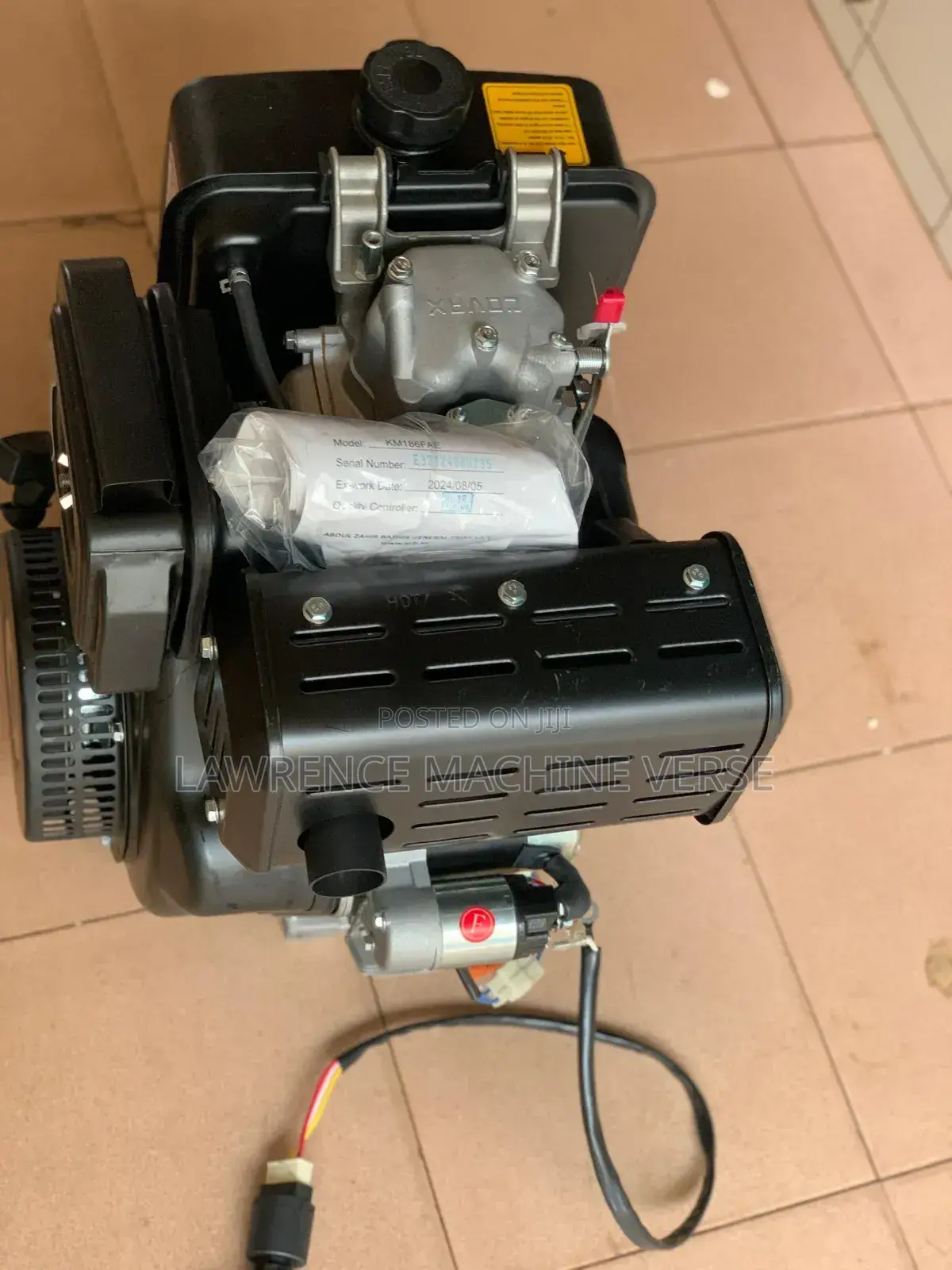 Diesel Engine 186f Key Start