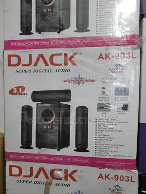 Djack Bluetooth, Fm, Sd Card, Usb Home Theatre Ak-903l