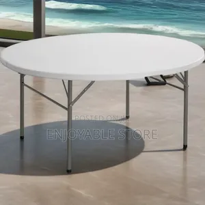 Plastic Foldable Round Table Large Size 240cm