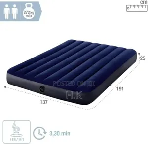 Intex Dura-Beam Standard Classic Downy Air Mattress.5*6
