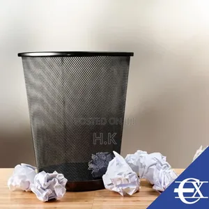 Metal Mesh Trash Can (Small)