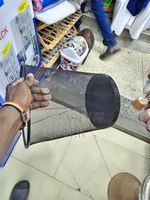 Metal Mesh Trash Can (Small)