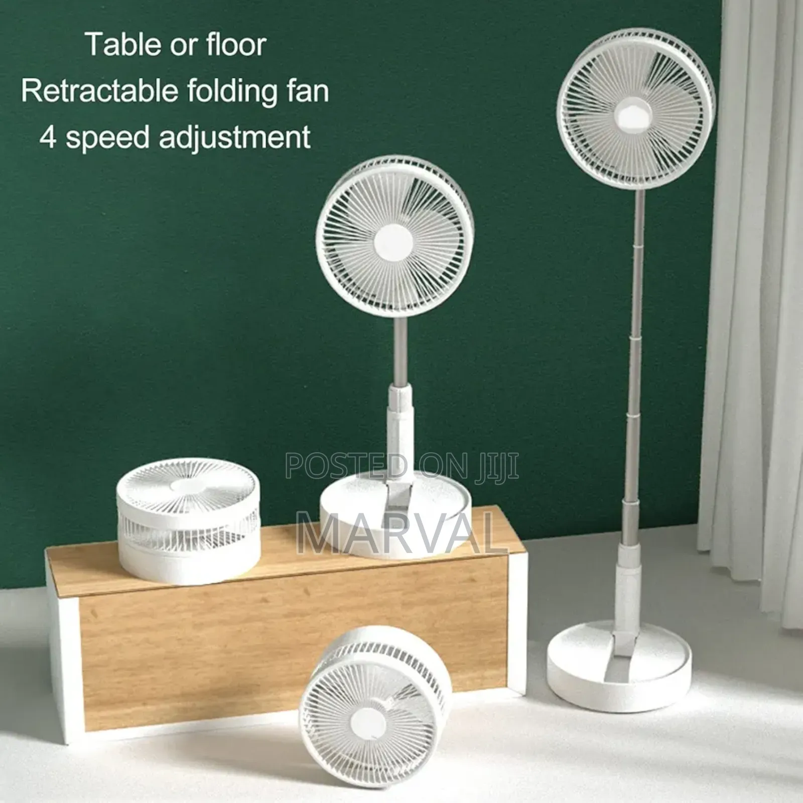 Retractable Folding Fan