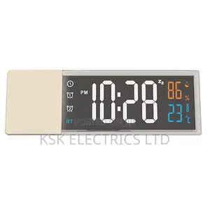 Wireless Bluetooth Speaker Alarmclock Speakerand Led Display