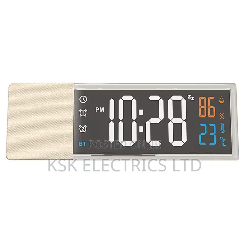 Wireless Bluetooth Speaker Alarmclock Speakerand Led Display