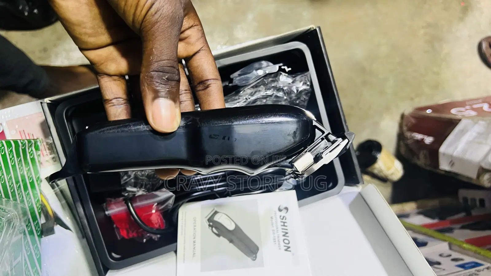 Shinon Sh-1891 Rechargeable Hair Trimmer