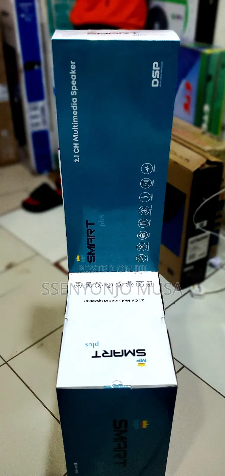 Smartplus Soundbar 2.1ch Mp-4500 (120w, Bluetooth, Subwoofer)