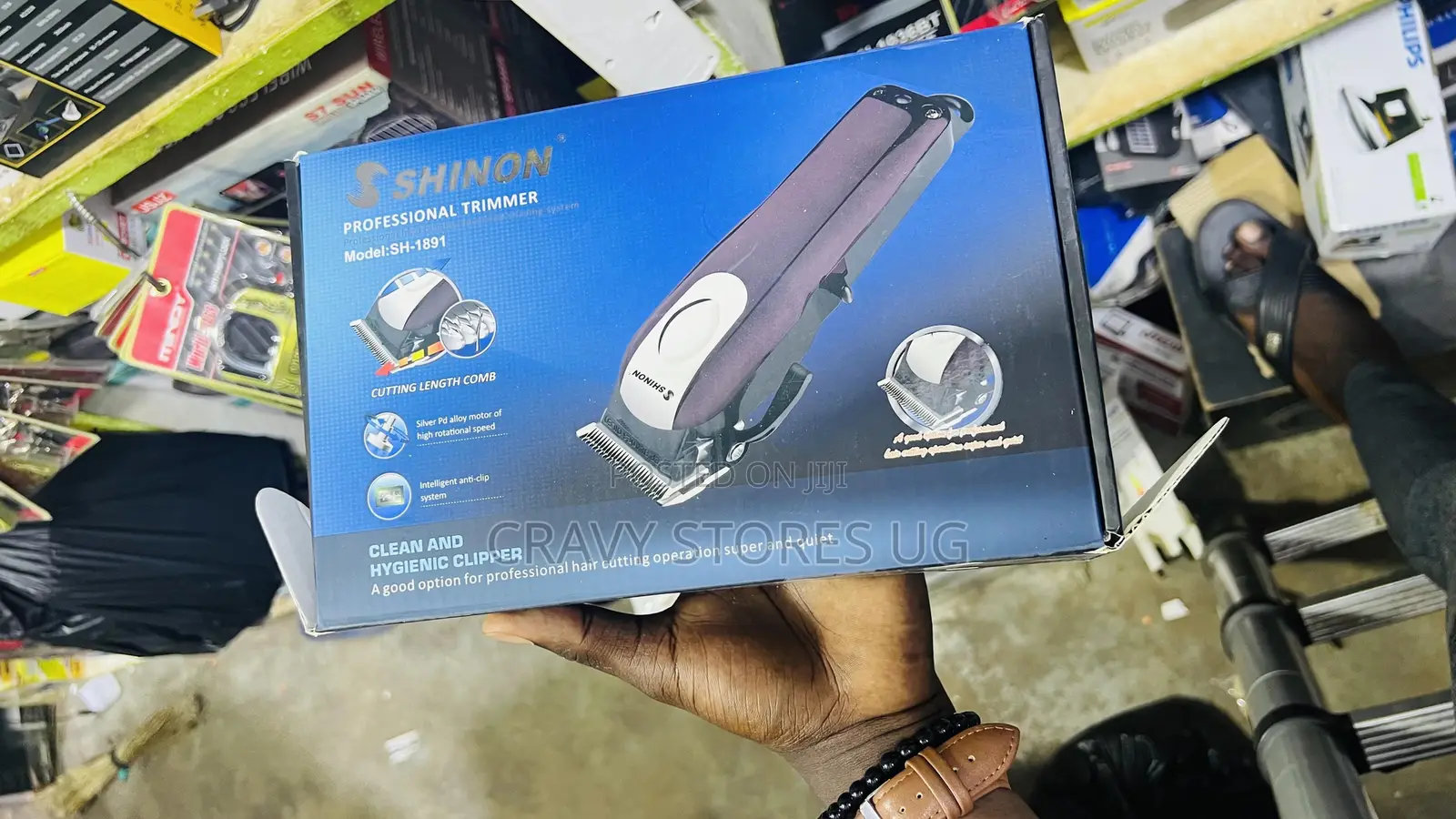 Shinon Sh-1891 Rechargeable Hair Trimmer