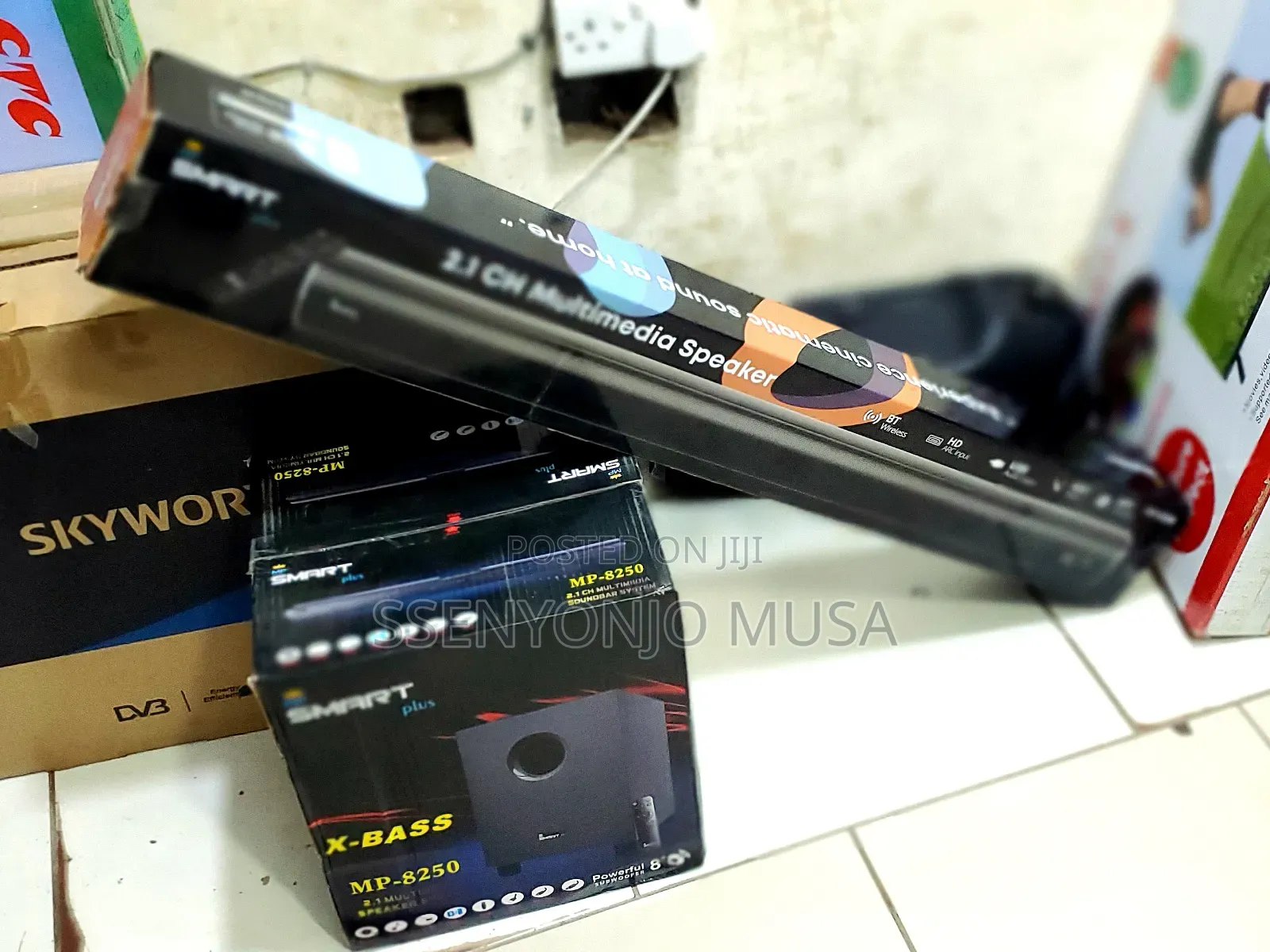 Mp Smart Plus X-bass Mp-8250 2.1 Channel Soundbar System