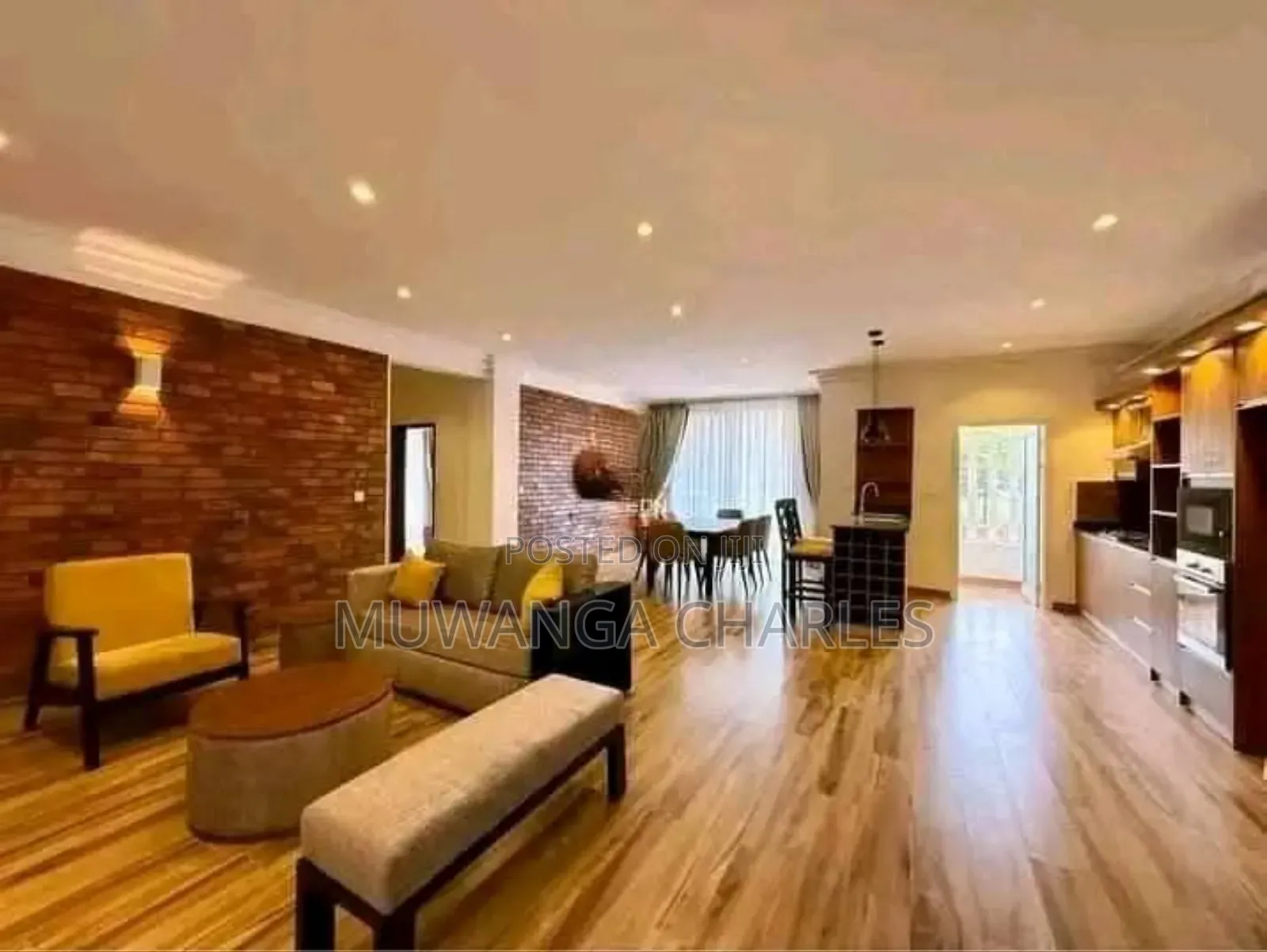 Furnished 3bdrm Apartment in Fs Properties Ltd, Nakawa for rent