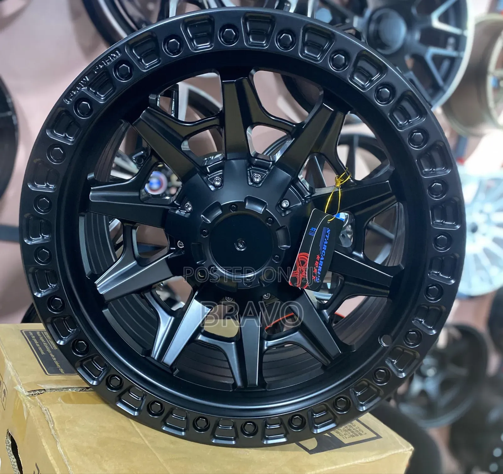 Rims Size 17 for Land Cruiser Double Cabin.