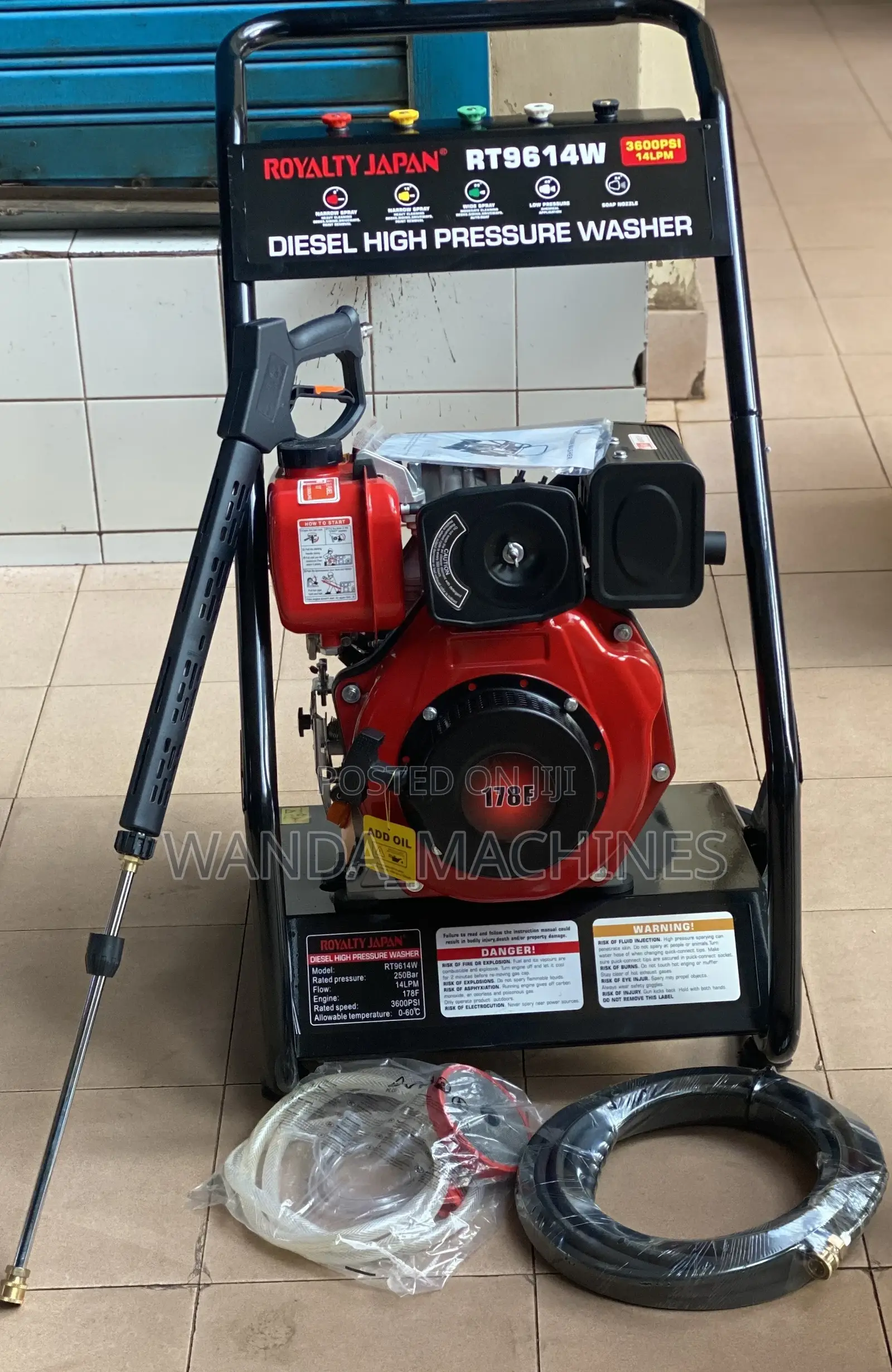 3600psi Diesel Pressure Washer Machine