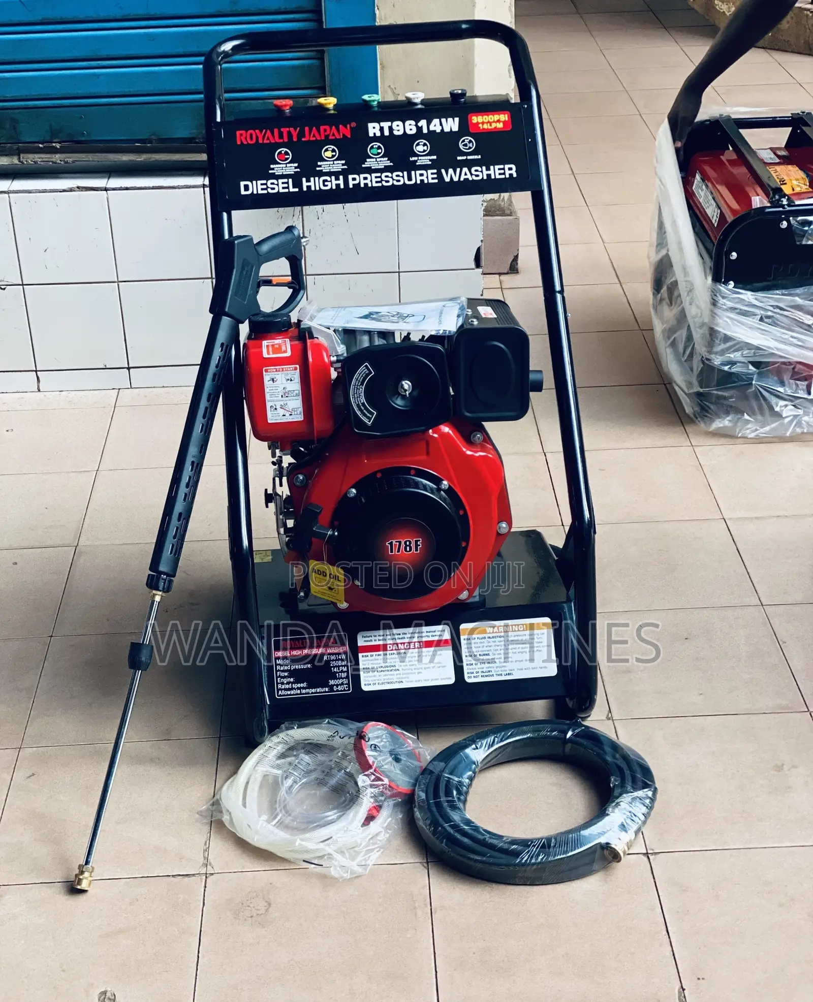 3600psi Diesel Pressure Washer Machine
