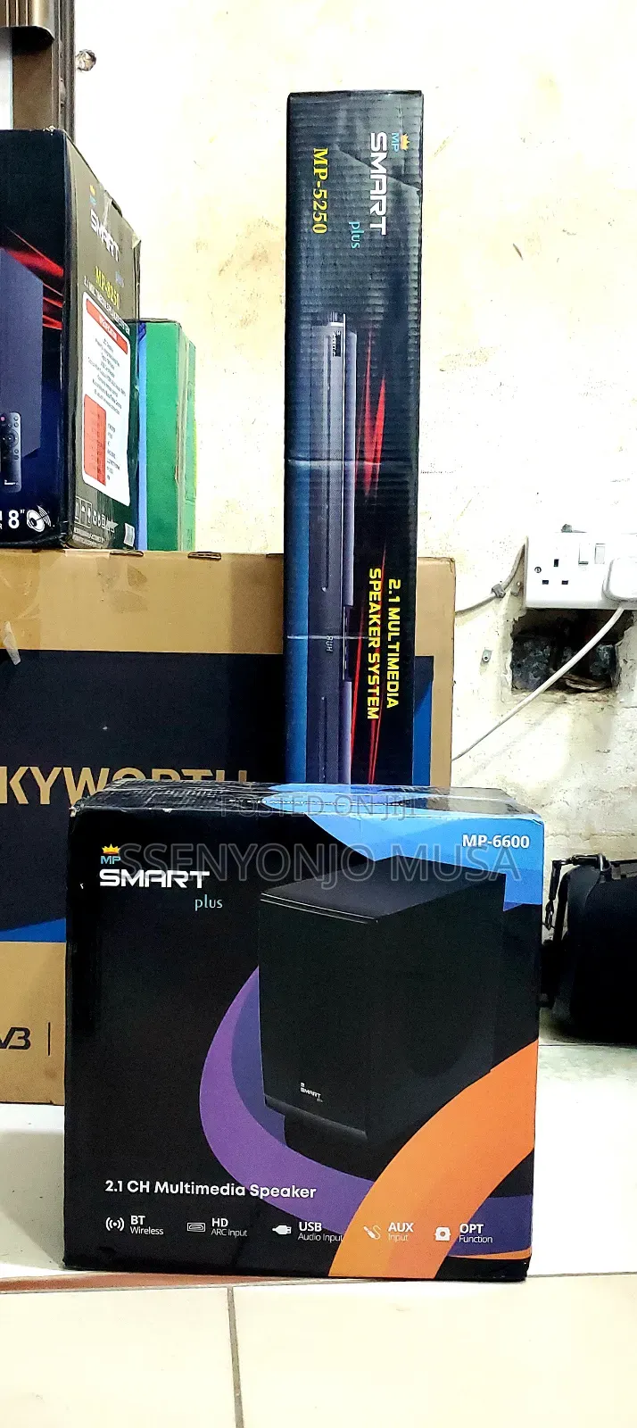 Smartplus Mp-6600 2.1 Ch Multimedia Speaker System