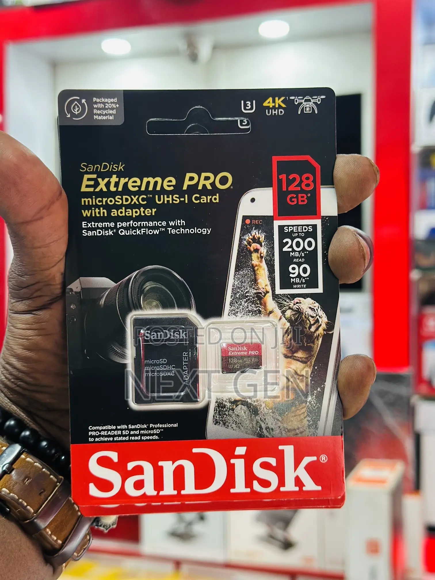 Sandisk Extreme Pro 128gb 200mbs