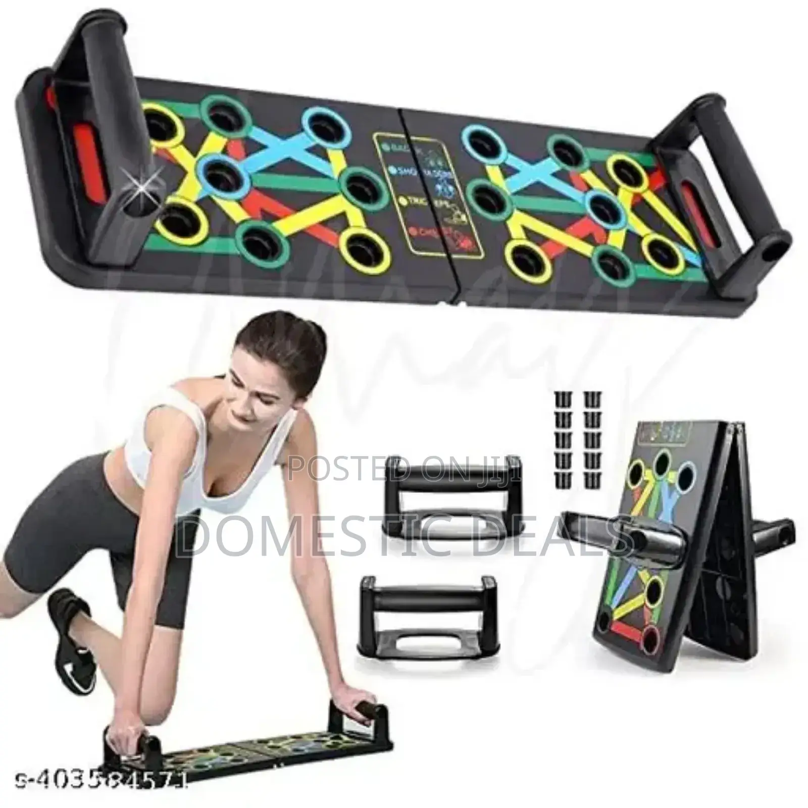 Foldable Abs Pushup Bar / Board