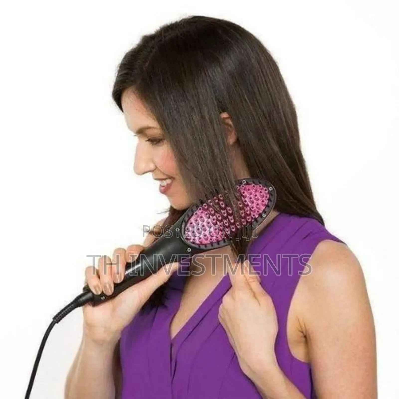 Hair Straightener Brush Type