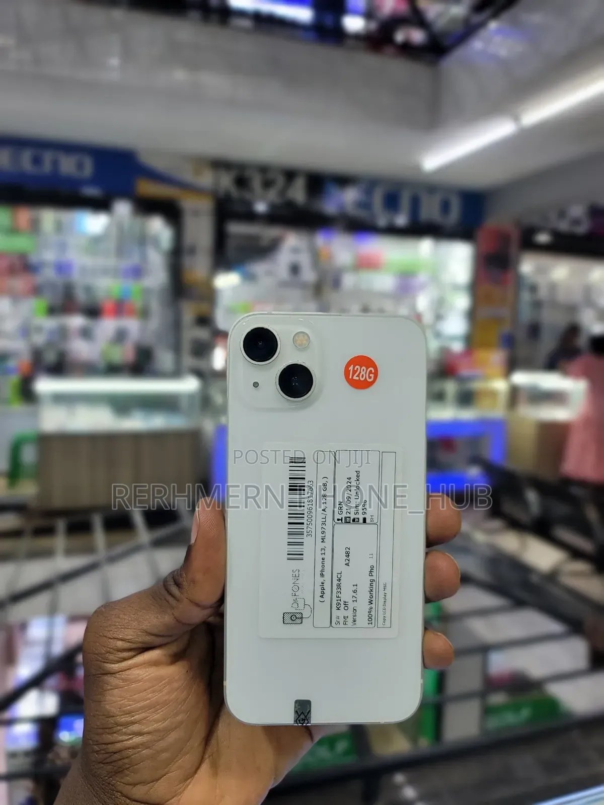 New Apple iPhone 13 128 GB White