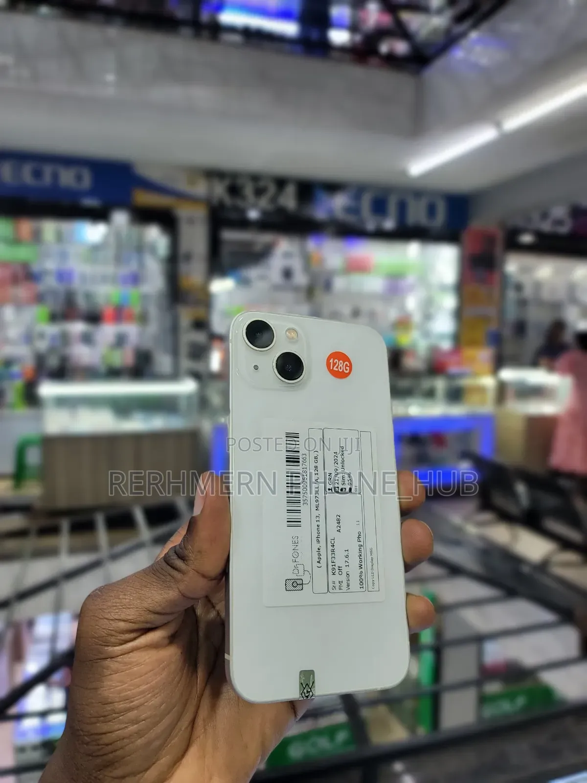 New Apple iPhone 13 128 GB White