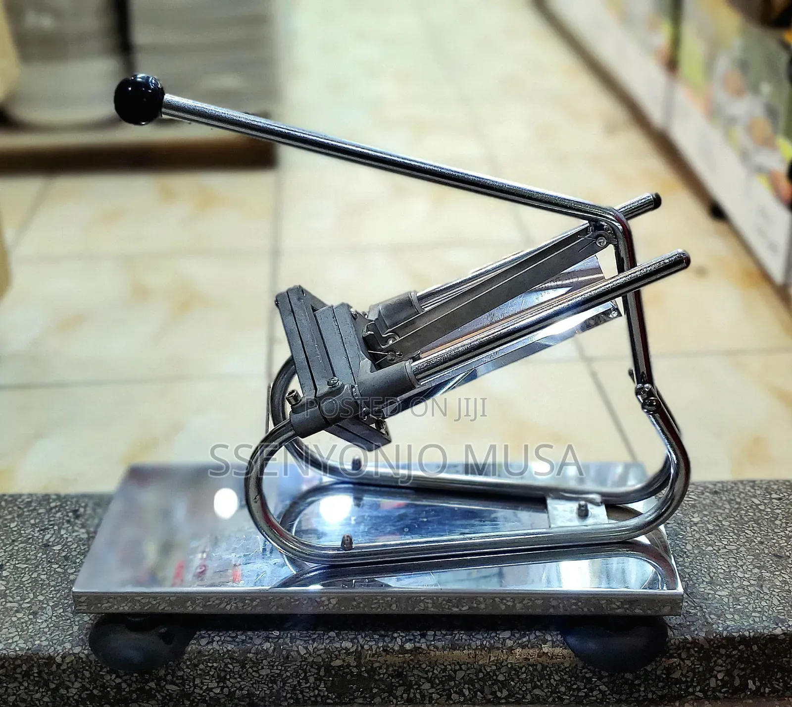 Commercial Manual Potato Cutter For French Fries - Countertop