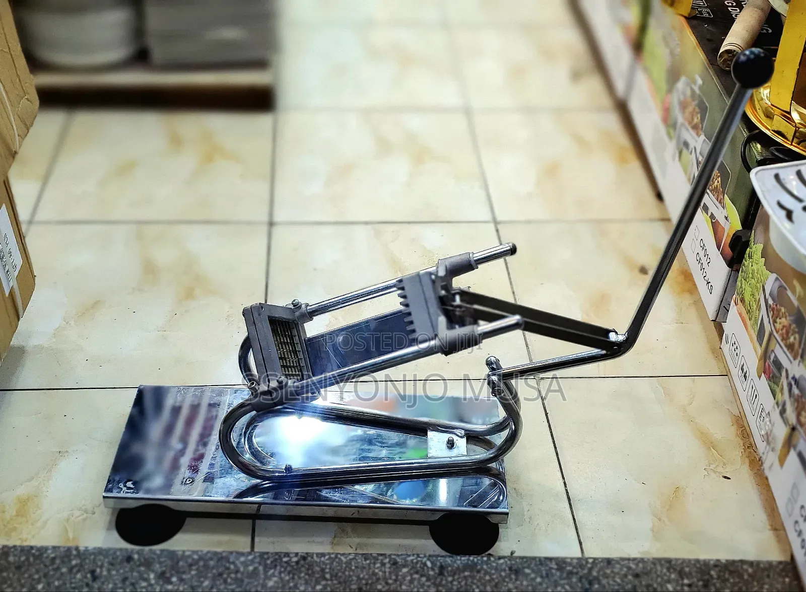 Commercial Manual Potato Cutter For French Fries - Countertop