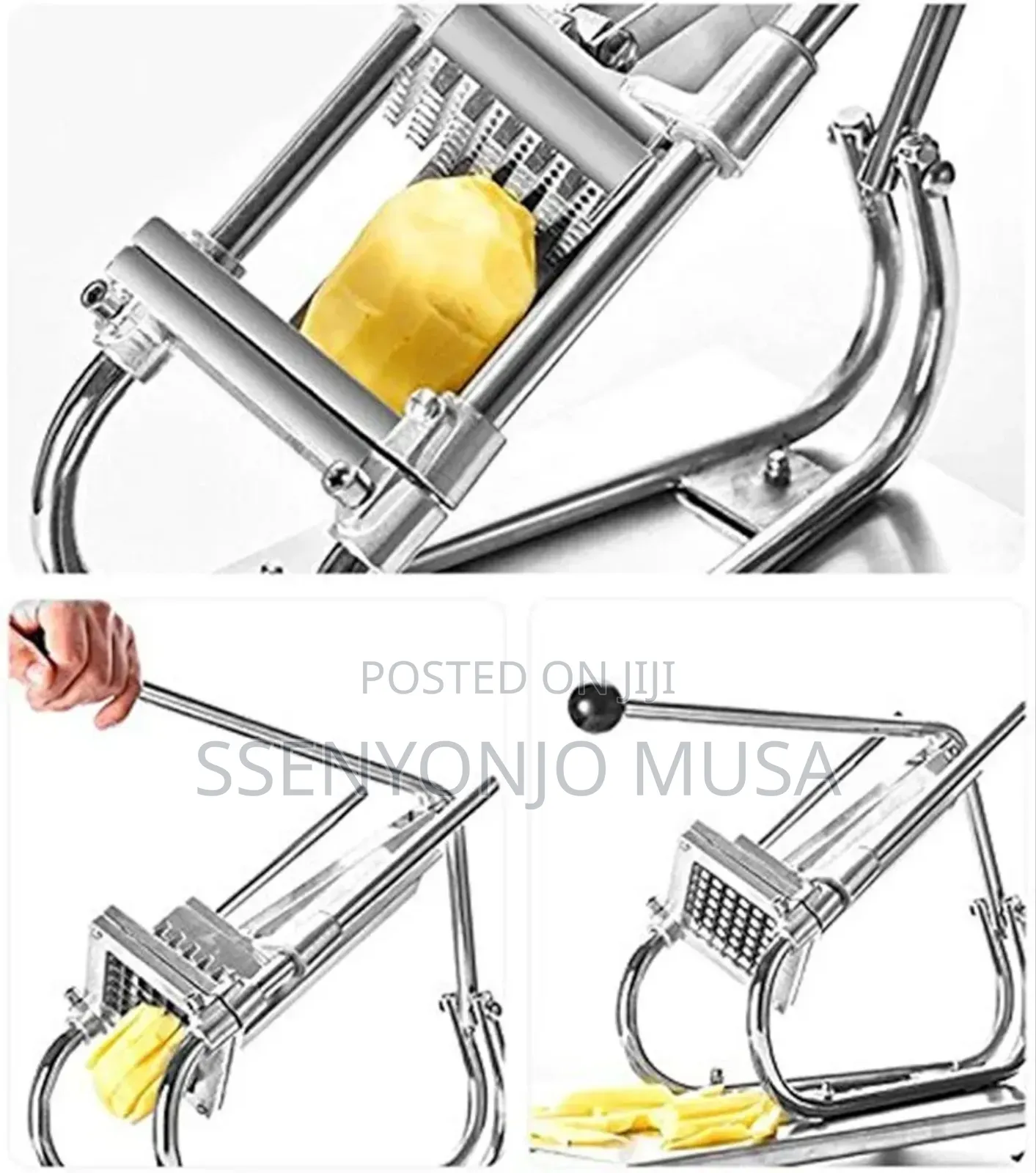 Commercial Manual Potato Cutter For French Fries - Countertop