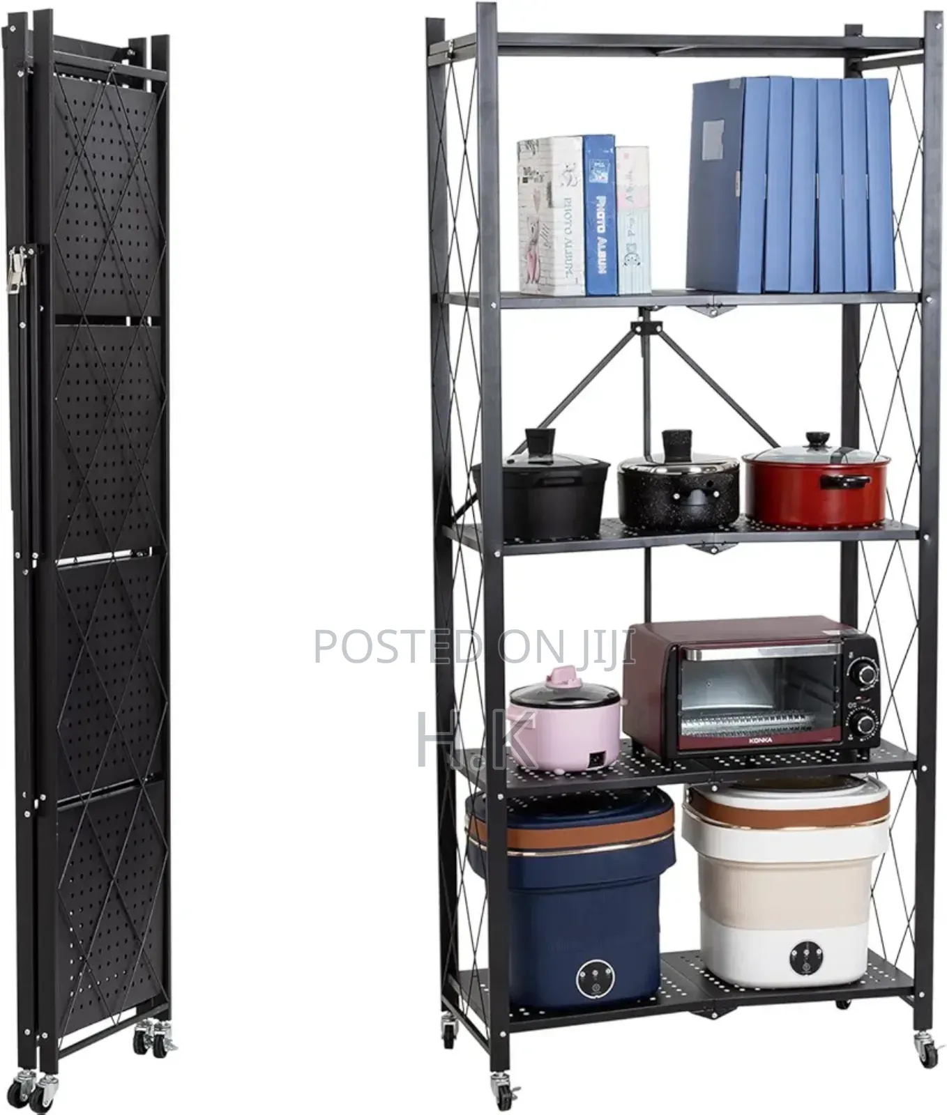 5-Tier Folding Shelf