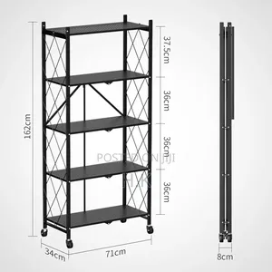 5-Tier Folding Shelf
