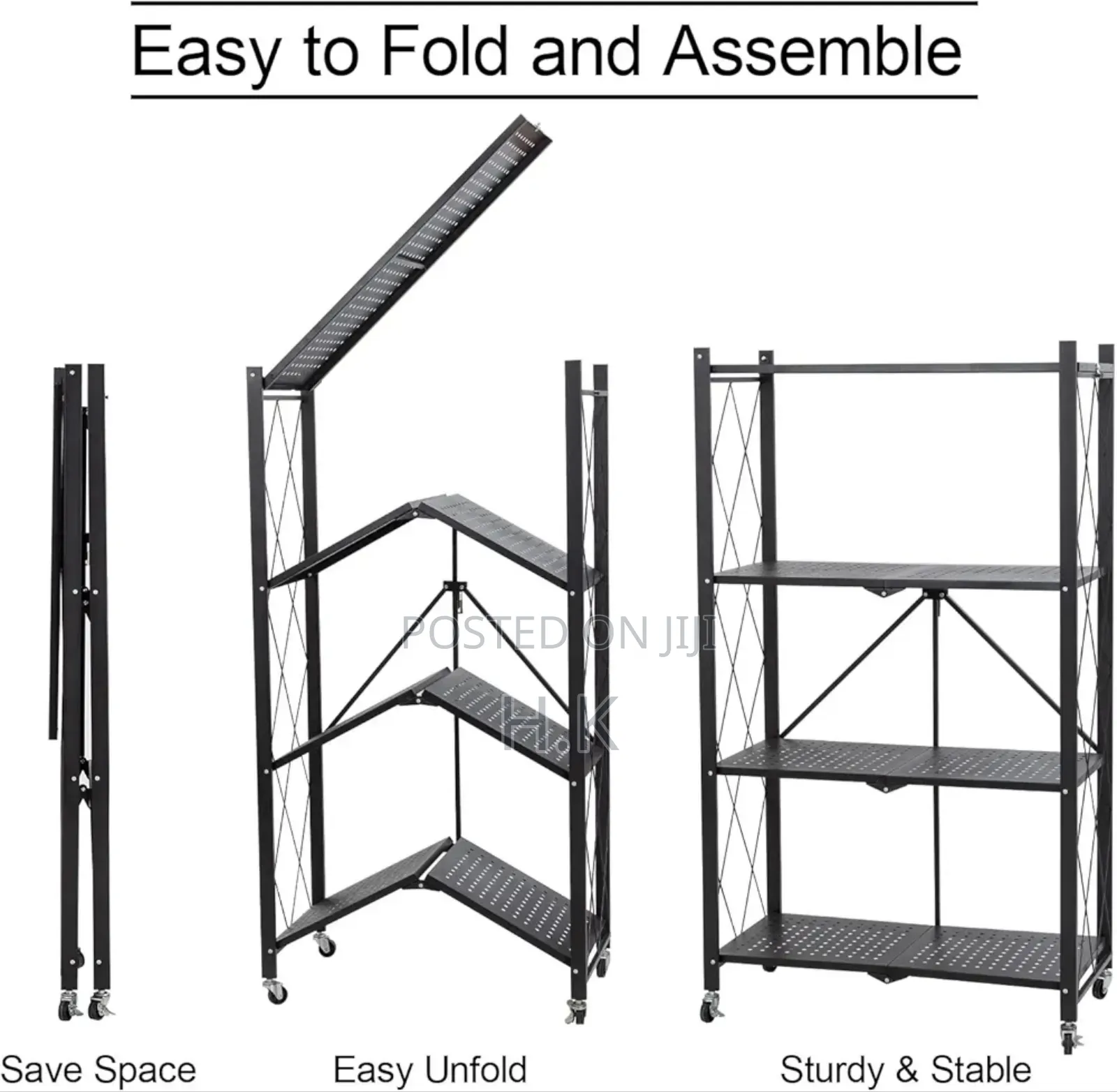 5-Tier Folding Shelf